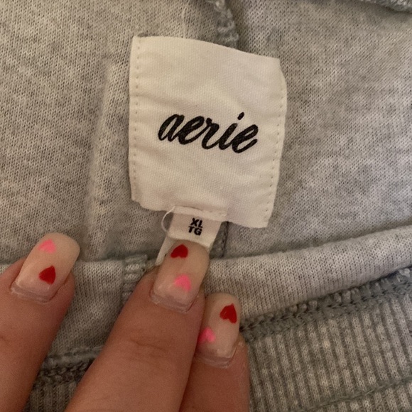 Aerie flare velour sweatpants - Picture 2 of 2
